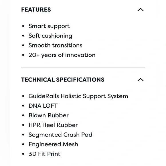 Brooks Adrenaline GTS22 Running Shoes Sz 8 - Picture 2 of 15